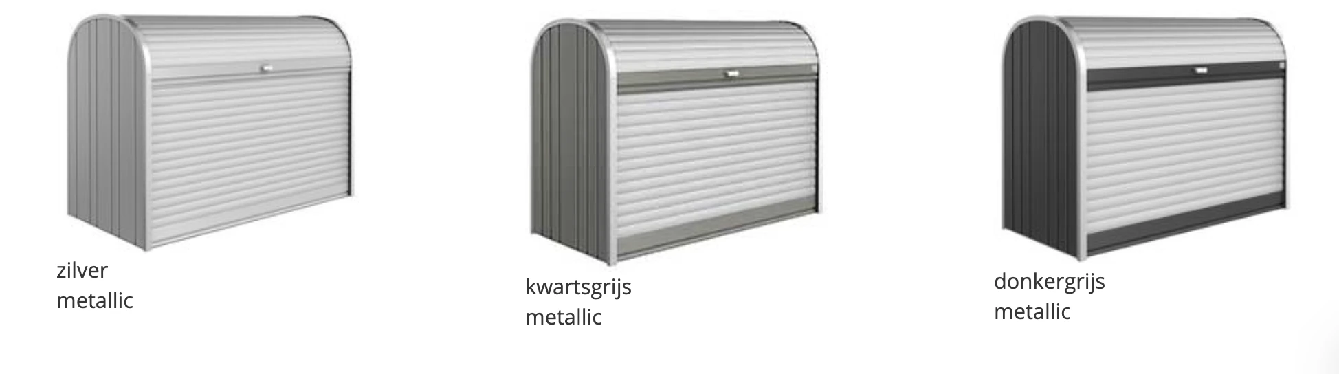 Biohort StoreMax Donkergrijs, 163 x 78 x 120 cm - Afbeelding 10
